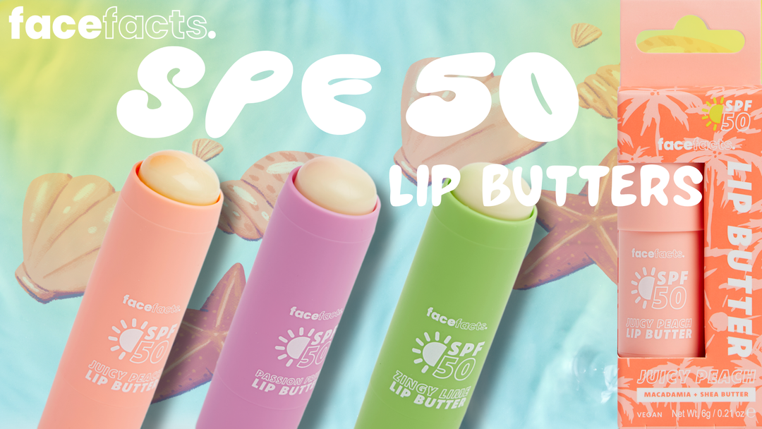 Renew Your Lips with Face Facts SPF 50 Lip Butters