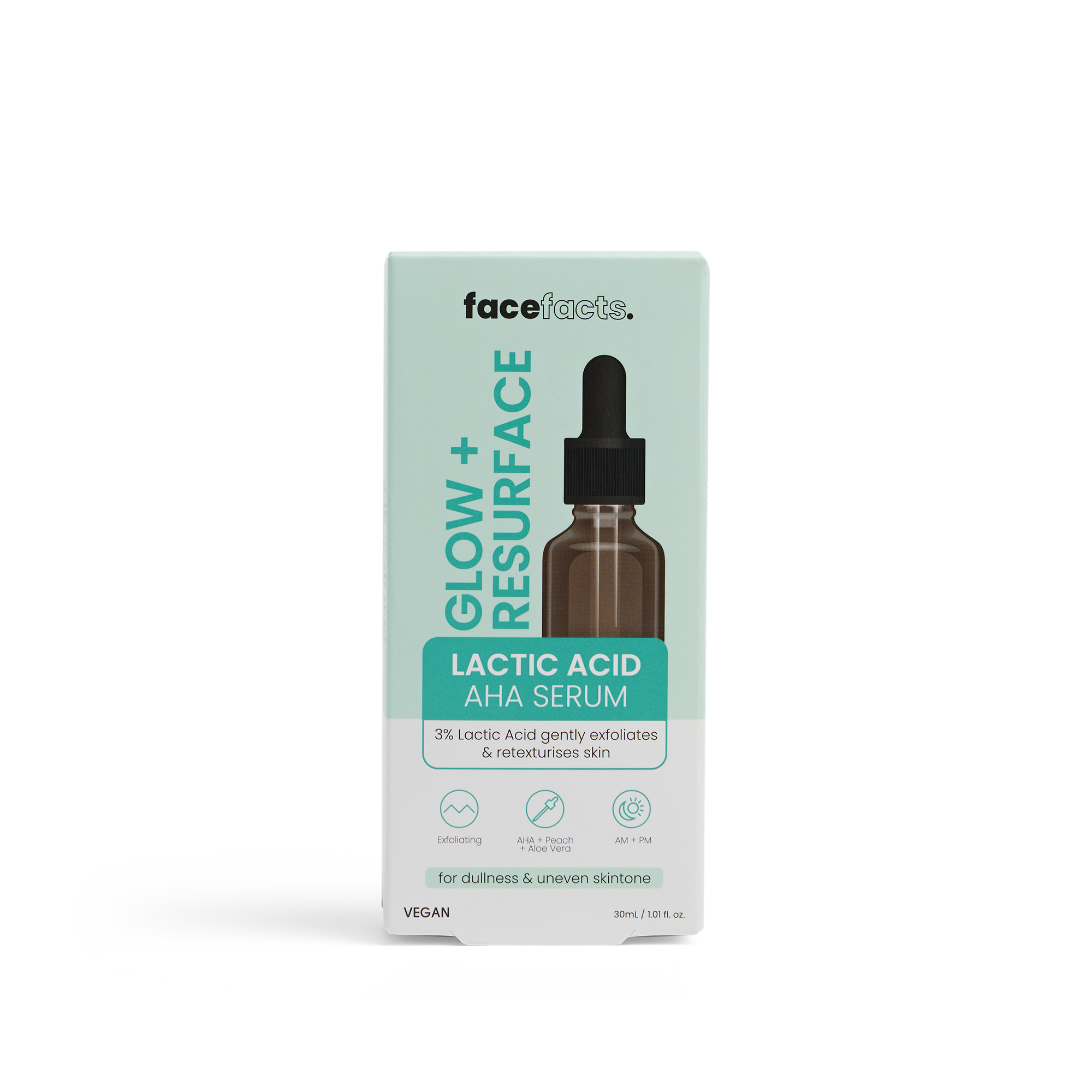 Glow Resurface Lactic Acid Facial Serum FaceFacts glow-resurface-lactic-acid-facial-serum-facefacts