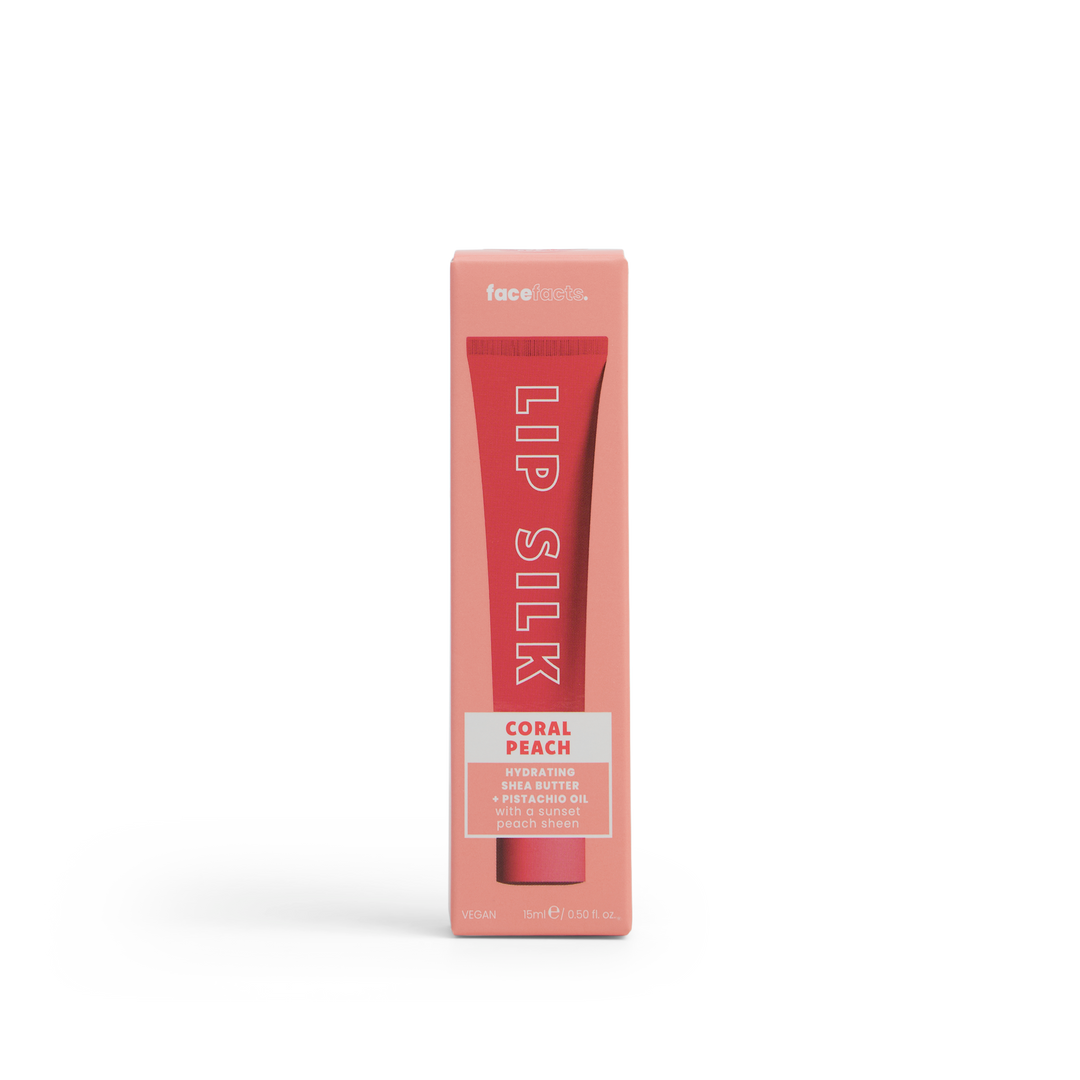 Coral Peach Lip Silk