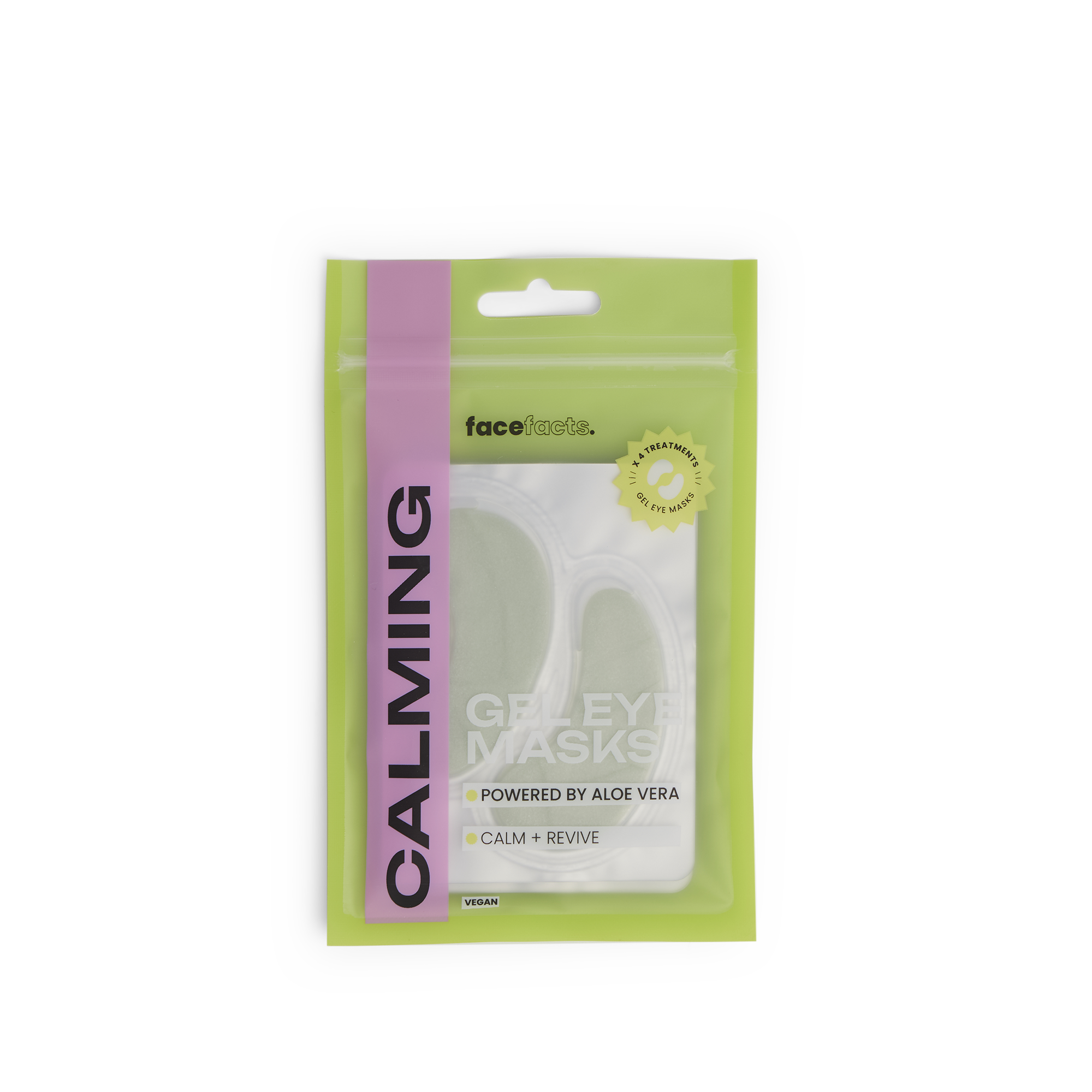 Calming Aloe Vera Gel Eye Masks – FaceFacts