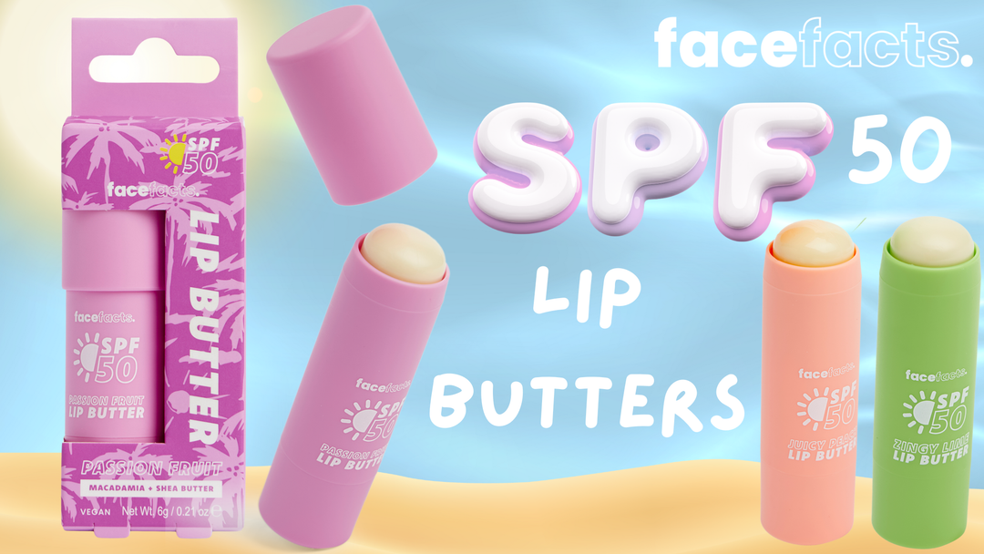 Renew Your Lips with Face Facts SPF 50 Lip Butters