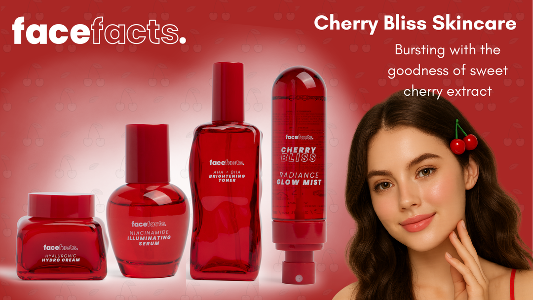 Face Facts Cherry Bliss: Fruit-Forward Skincare for a Glowing Complexion