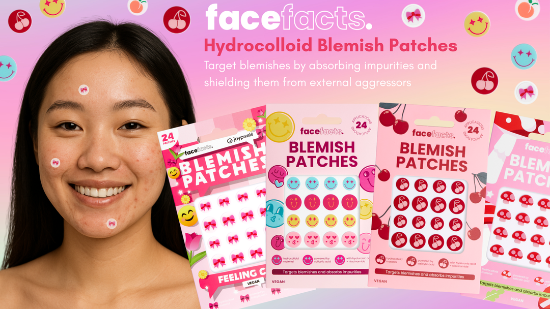 Clear Skin, Here We Come: Discover the Face Facts Hydrocolloid Blemish Patch Range