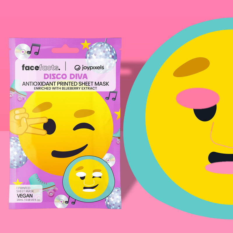 Joy Pixels Disco Diva Antioxidant Sheet Mask