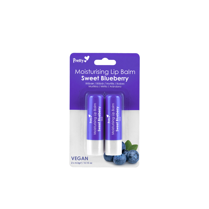 Pretty  Sweet Blueberry Moisturising Lip Balm