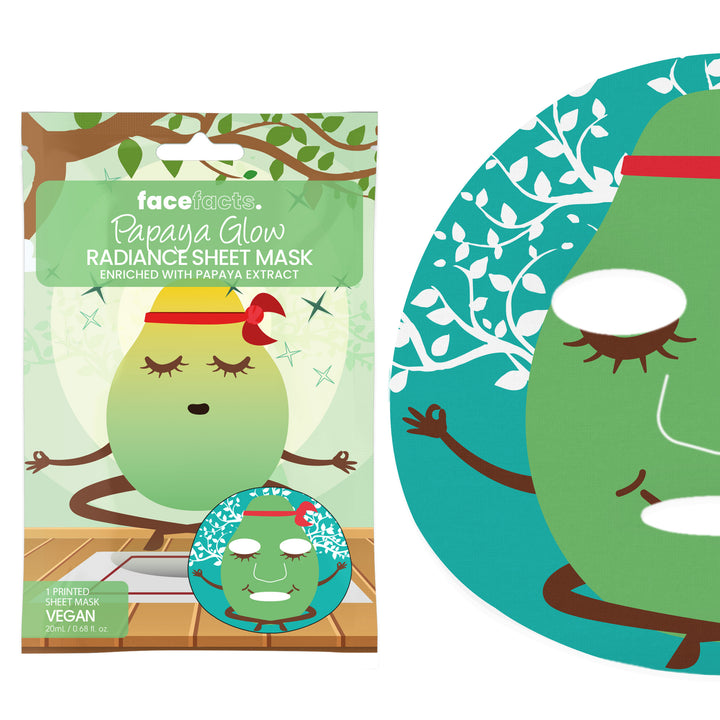 Papaya Glow Radiance Printed Sheet Mask