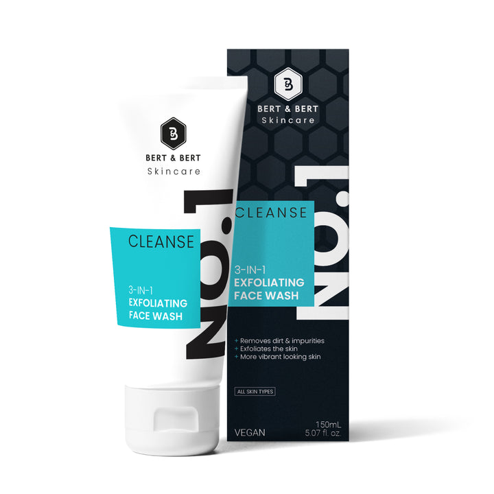 Bert & Bert 3-in-1 Exfoliating Face Wash