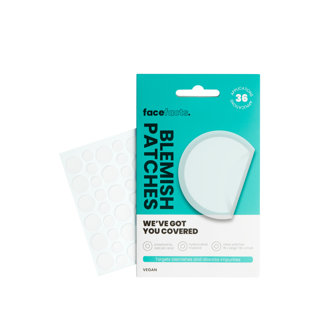 Hydrocolloid Blemish Patches - Clear & Round