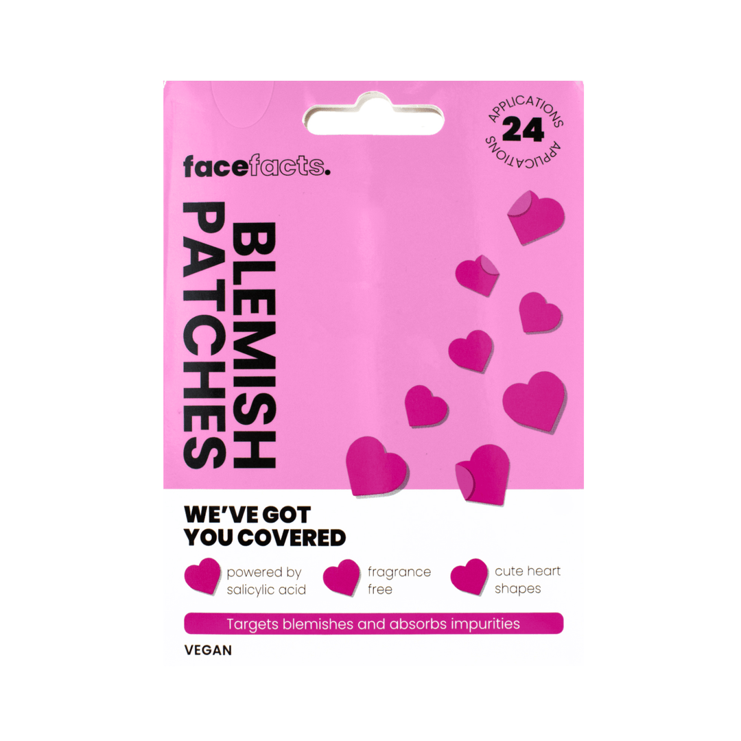 Hydrocolloid Blemish Patches - Hearts