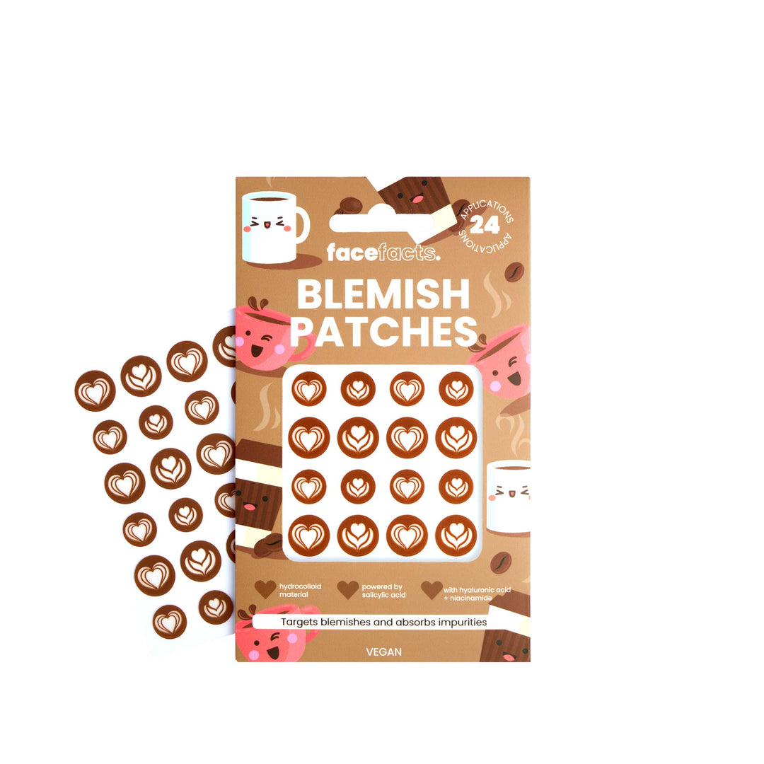 Hydrocolloid Blemish Patches - Coffee