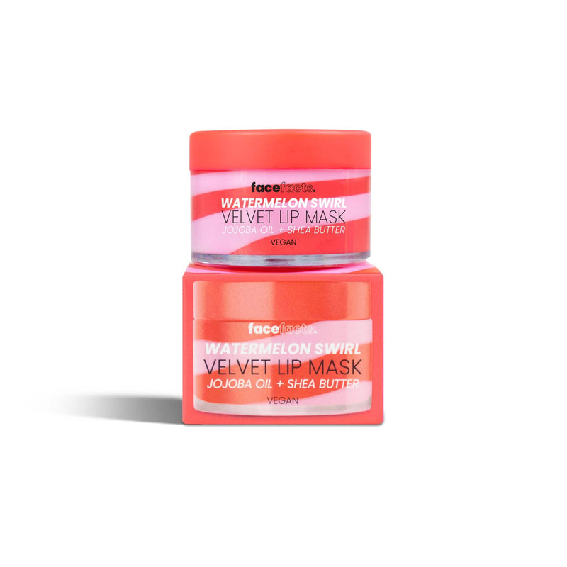 Face Facts Watermelon Swirl Velvet Lip Mask