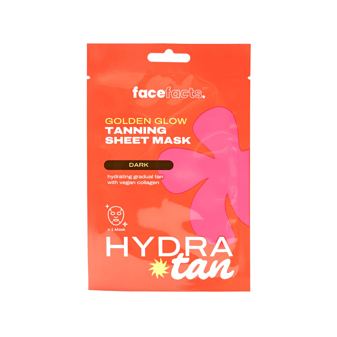 HydraTan Dark Golden Glow Tanning Sheet Mask