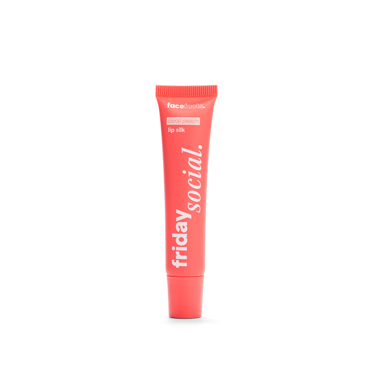 Friday Social Coral Peach Lip Silk