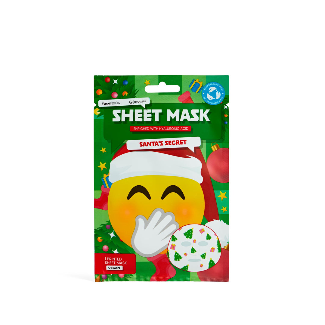 Santa's Secret Printed Sheet Mask