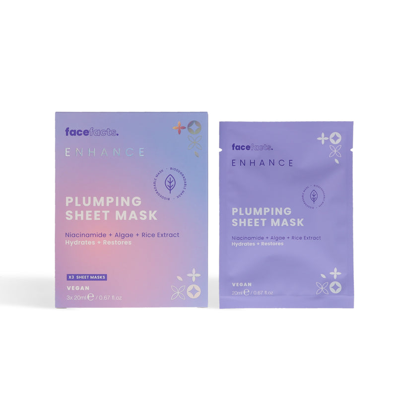 Face Facts Enhance Plumping Sheet Masks Multi Pack