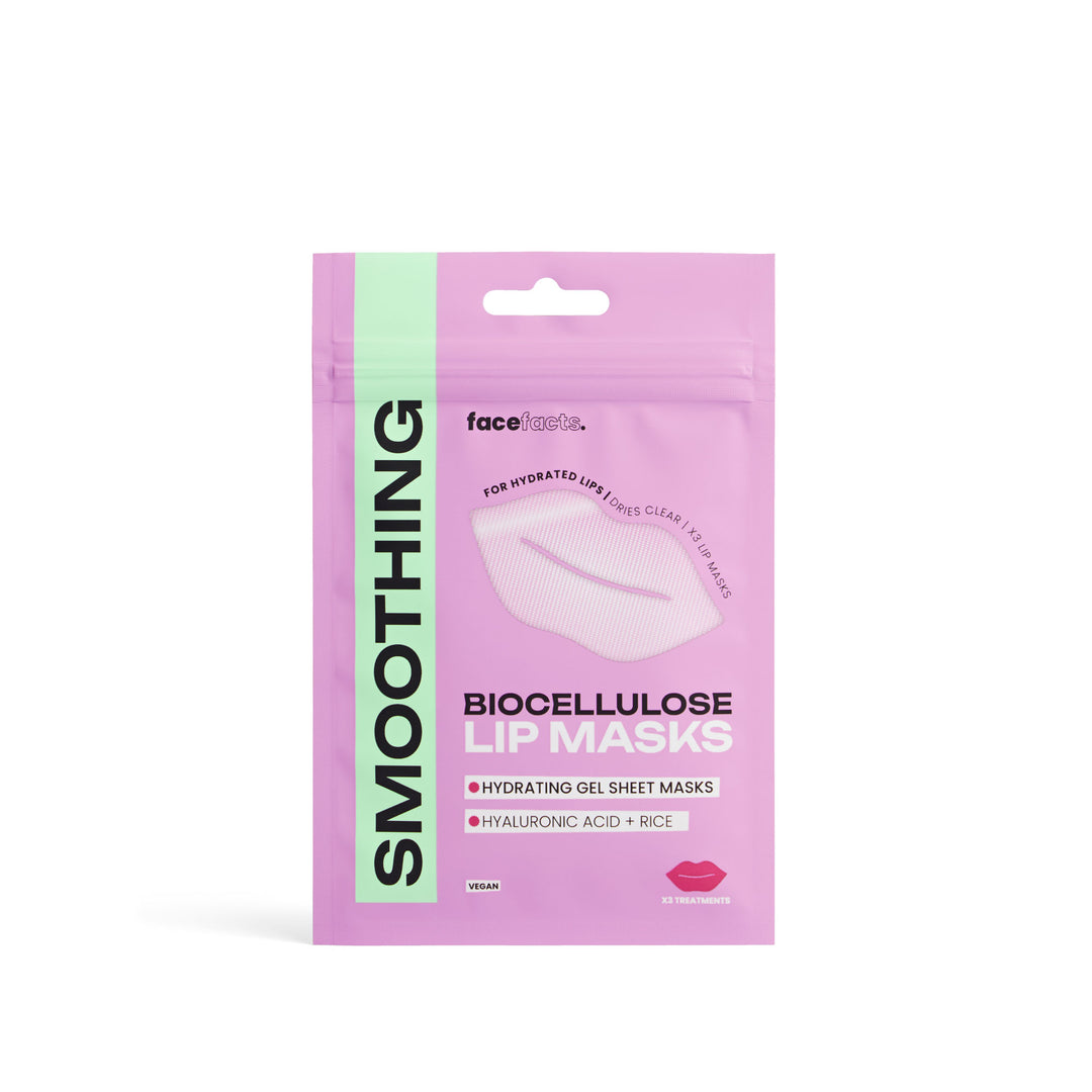 Smoothing Biocellulose Lip Masks