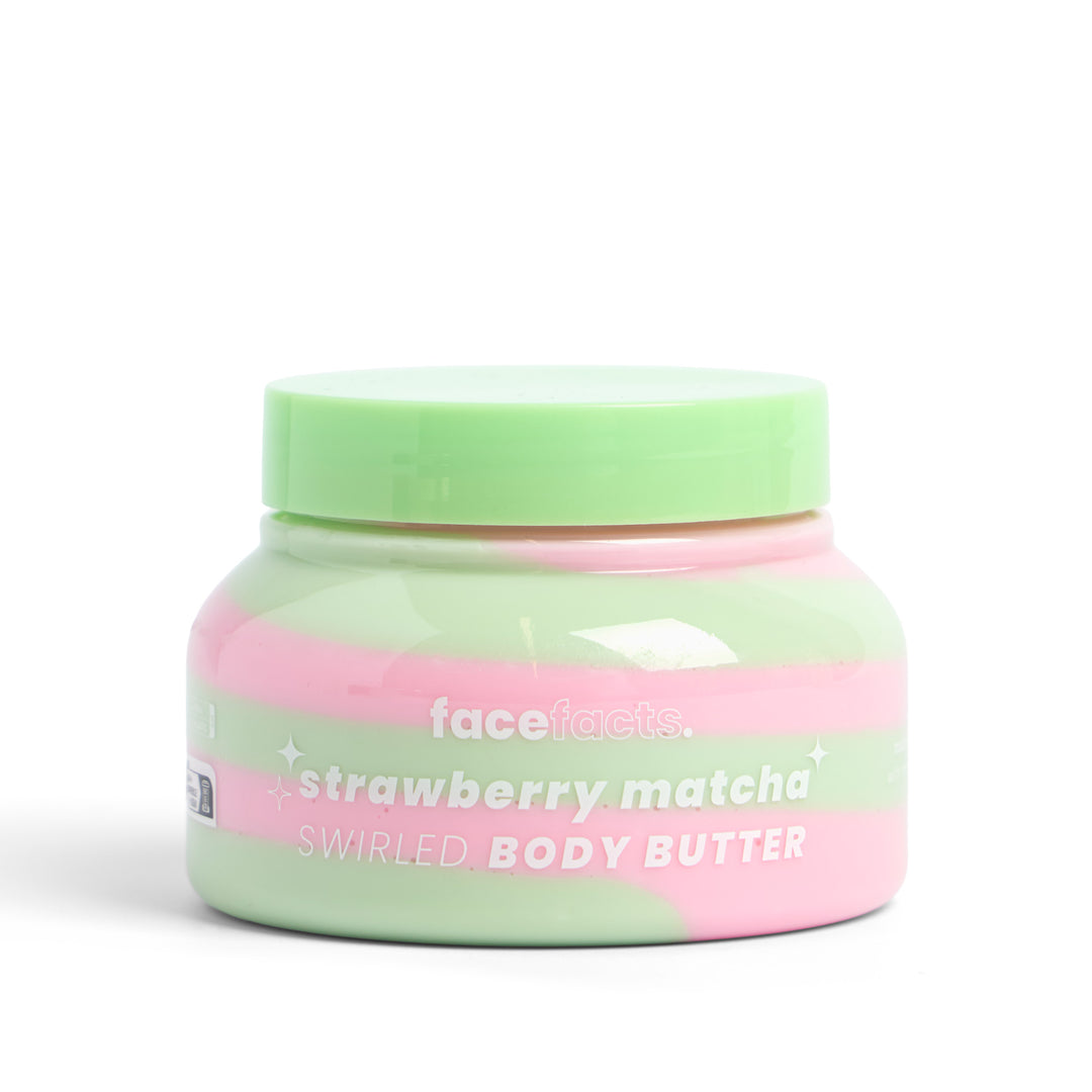 Strawberry Matcha Swirled Body Butter