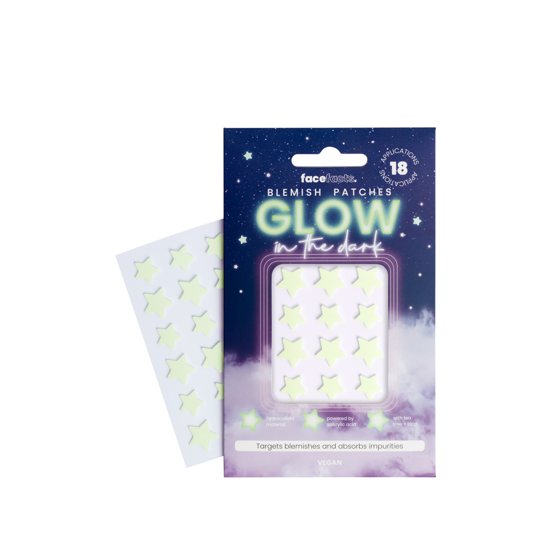 Hydrocolloid Blemish Patches - Glow in the Dark Stars