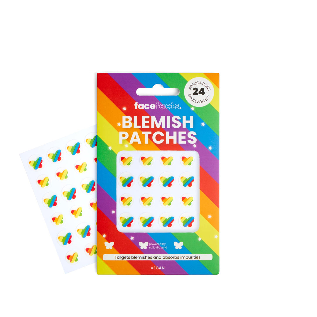 Hydrocolloid Blemish Patches - Rainbow Butterflies