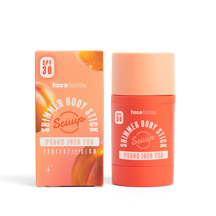 Scủủp Peach Iced Tea SPF 30 Shimmer Body Stick