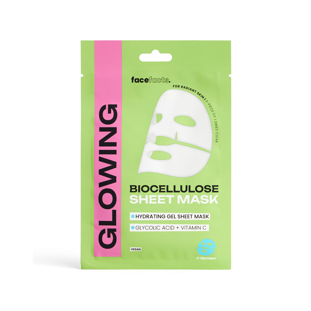 Glowing Biocellulose Sheet Mask