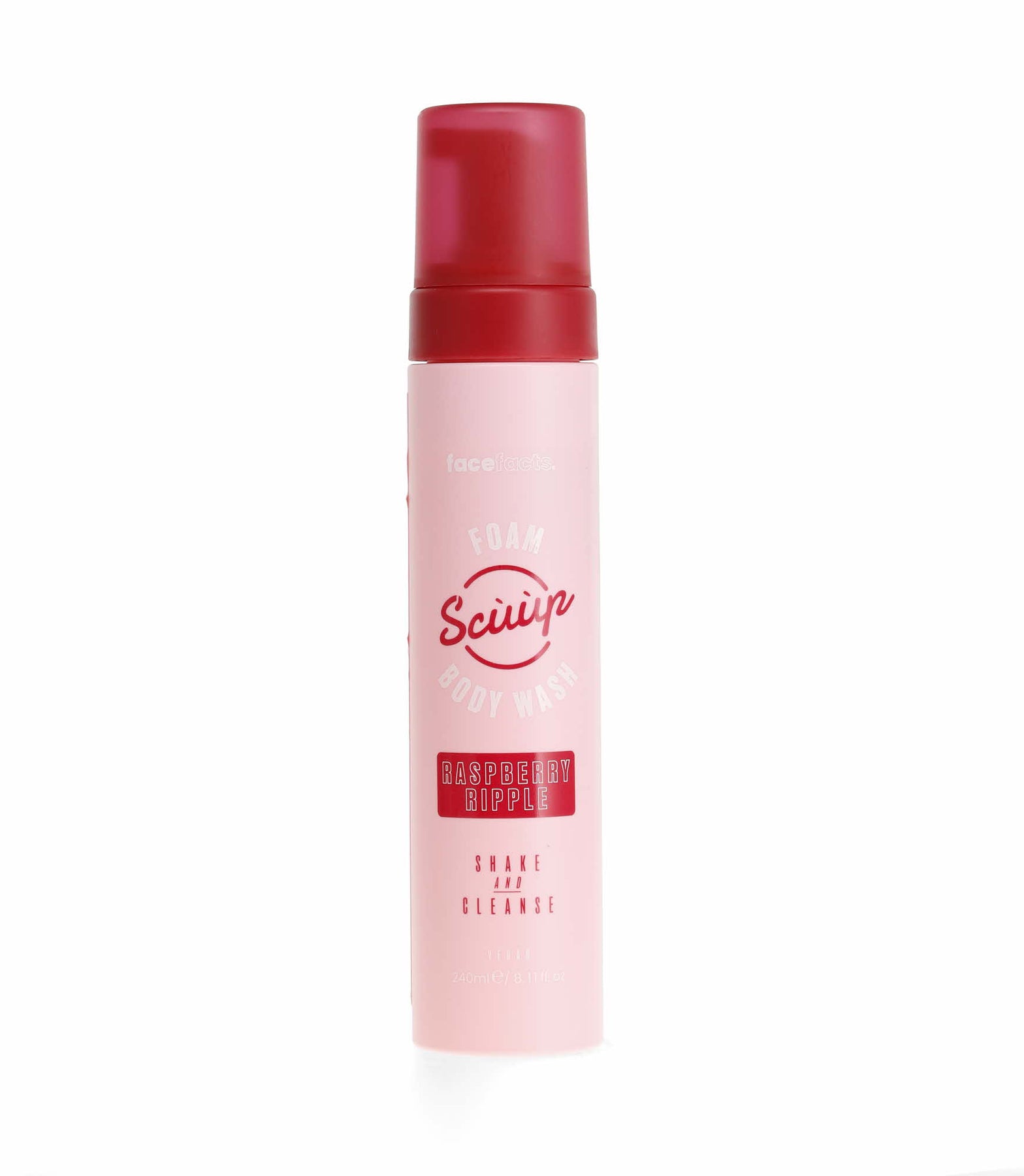 Face Facts Scủủp Raspberry Ripple Foam Body Wash – FaceFacts