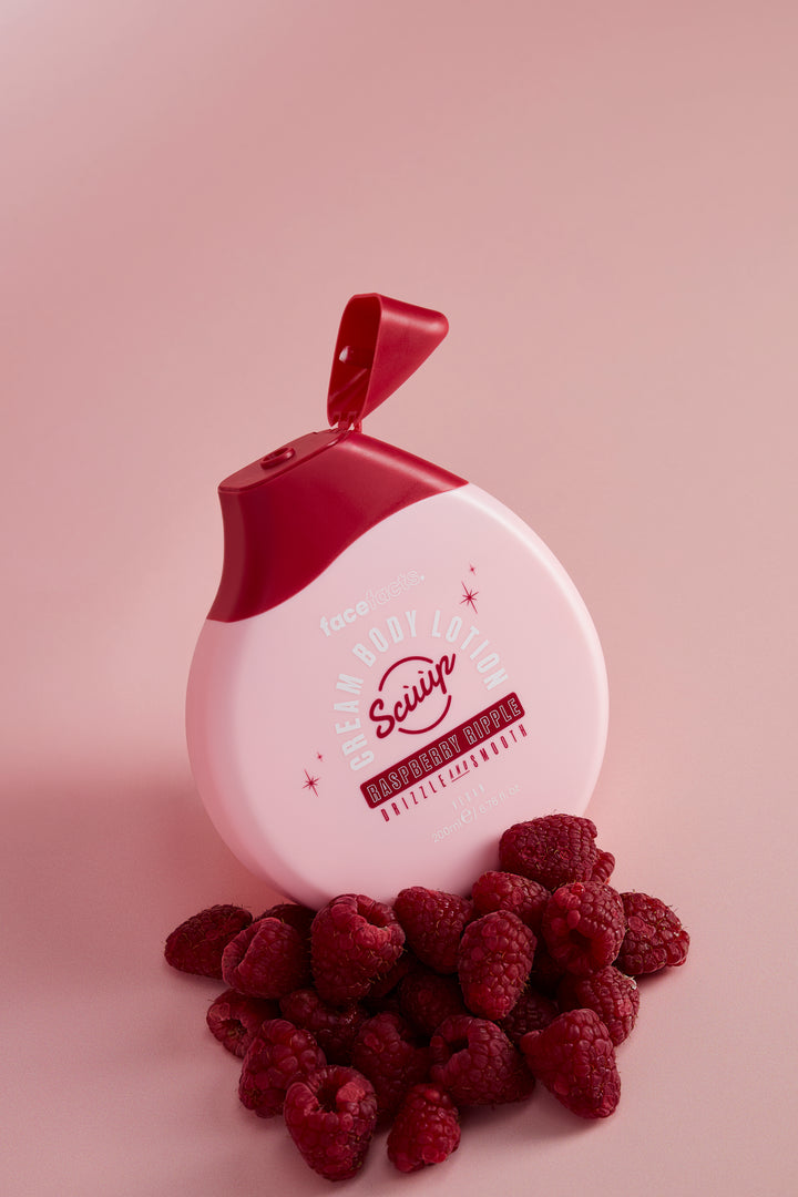 Scủủp Raspberry Ripple Cream Body Lotion