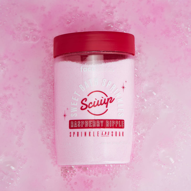 Scủủp Raspberry Ripple Sweet Bath Sprinkles