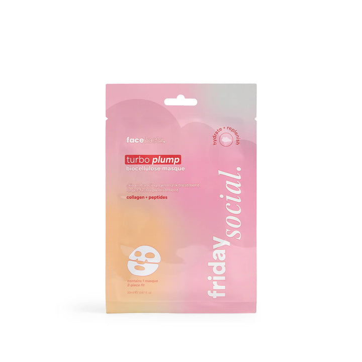 Friday Social Biocellulose Masque - Turbo Plump