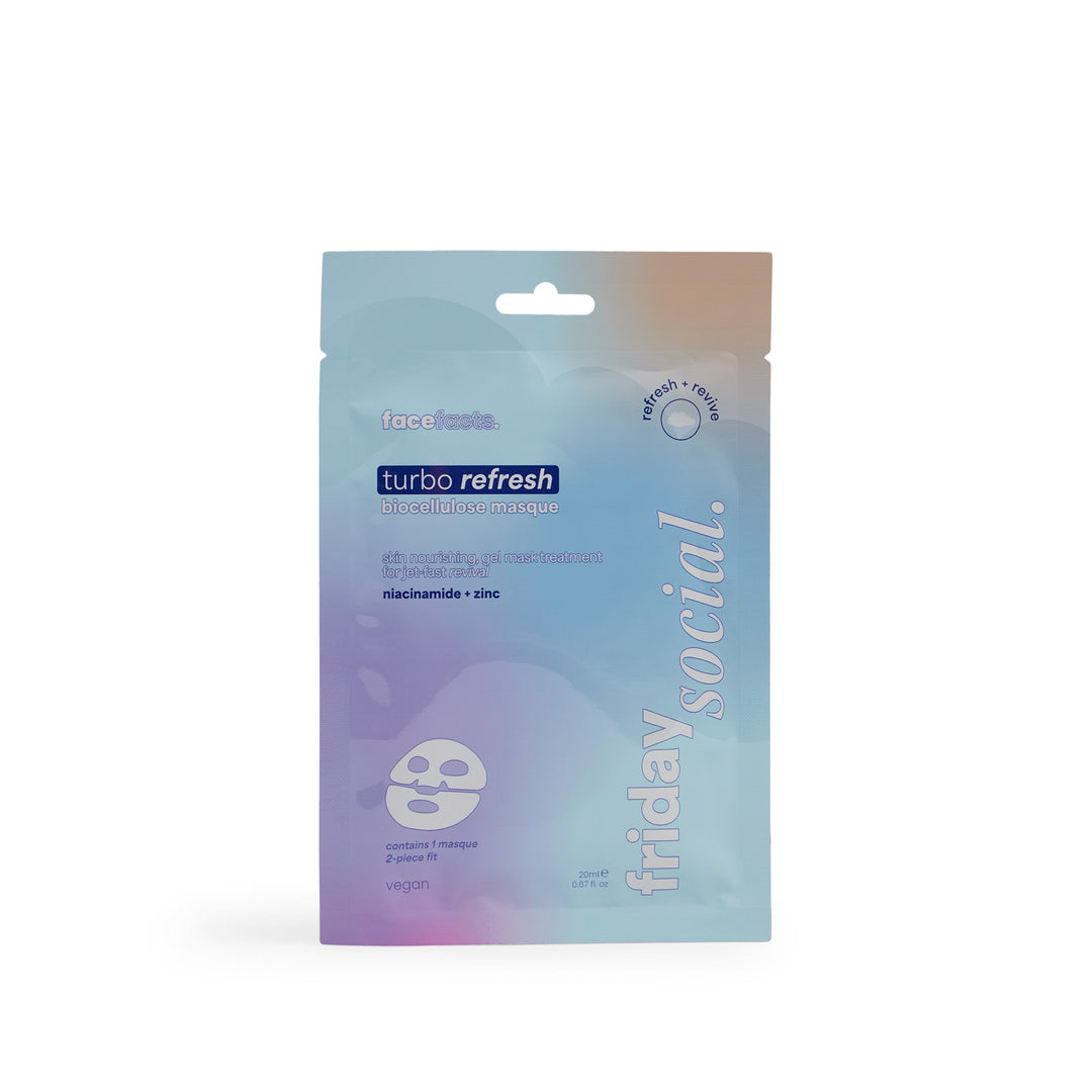 Friday Social Biocellulose Masque - Turbo Refresh