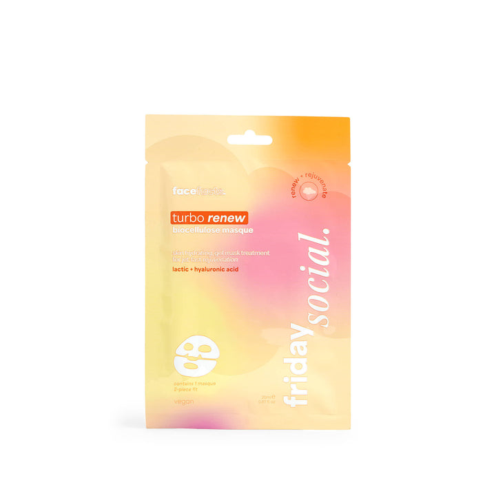 Friday Social Biocellulose Masque - Turbo Renew