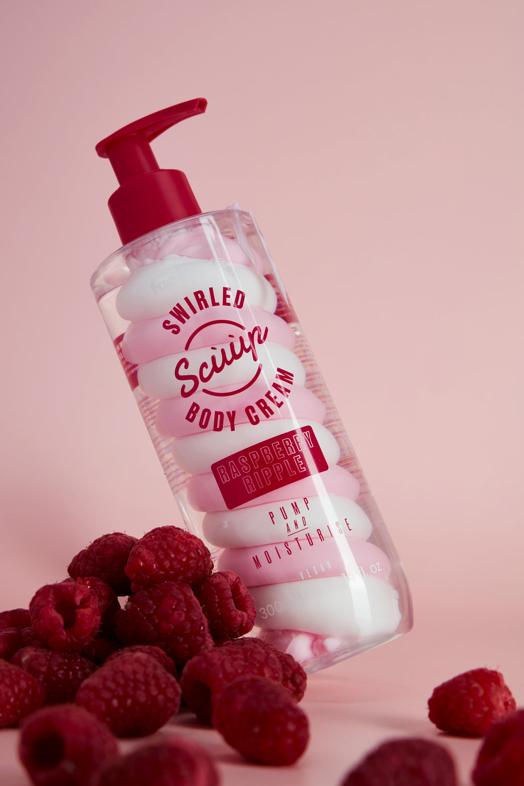 Scủủp Raspberry Ripple Swirled Body Cream
