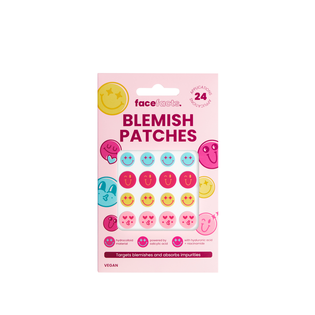 Hydrocolloid Blemish Patches - Smileys