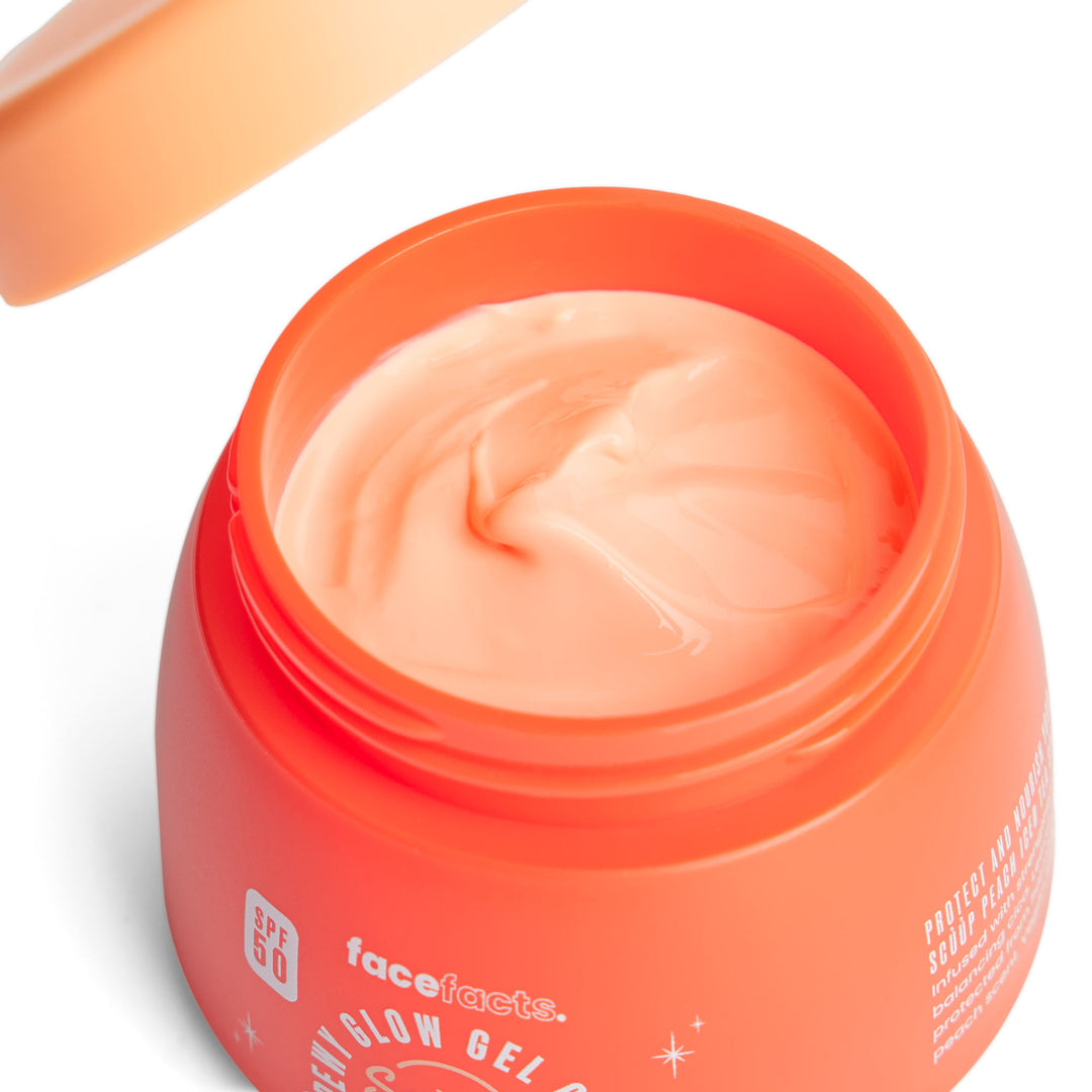 Scủủp Peach Iced Tea SPF 50 Dewy Glow Gel Cream