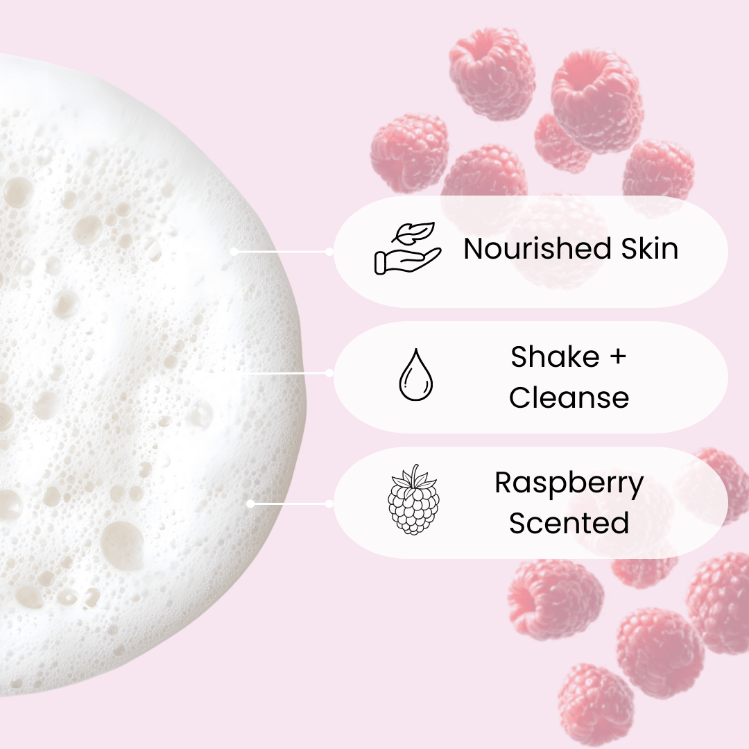 Scủủp Raspberry Ripple Foam Body Wash