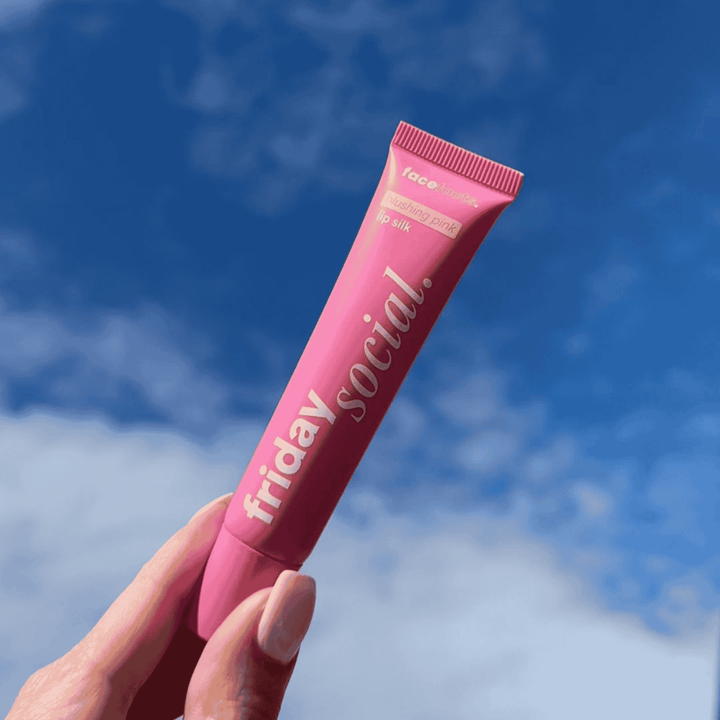 Friday Social Blushing Pink Lip Silk