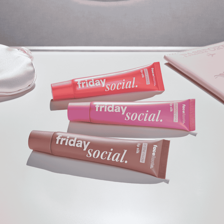 Friday Social Blushing Pink Lip Silk