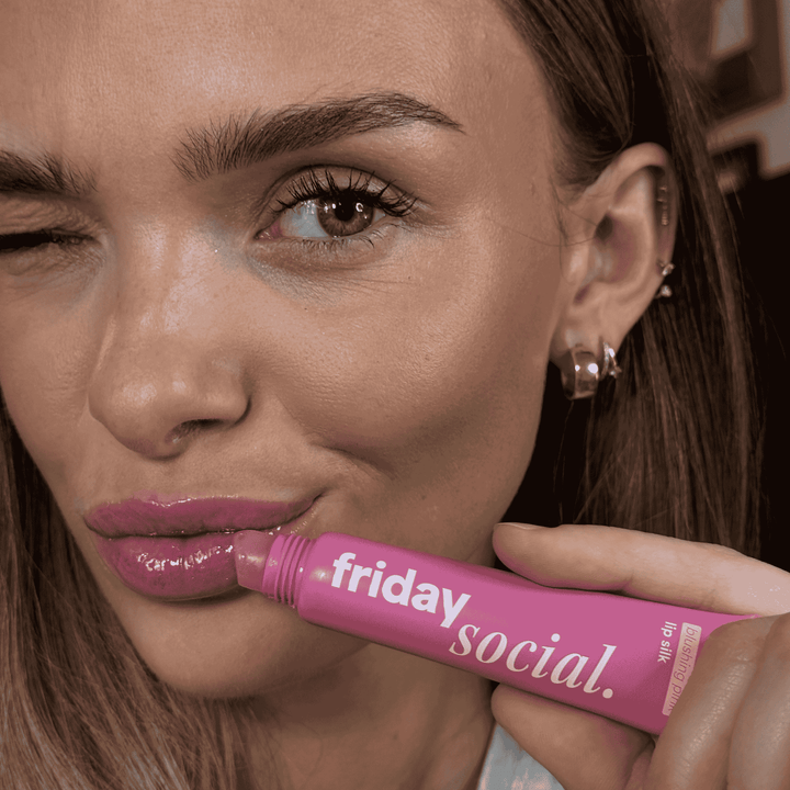 Friday Social Blushing Pink Lip Silk