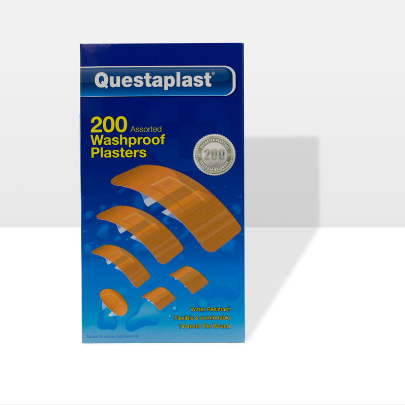 Questaplast 200 Assorted Washproof Plasters