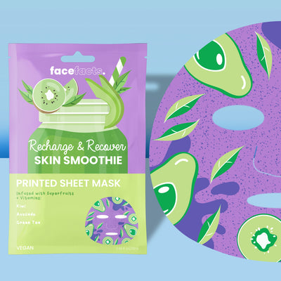 Skin Smoothie Recharge & Recover Printed Sheet Mask