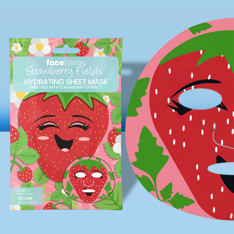 Strawberry Fields Conditioning Printed Sheet Mask