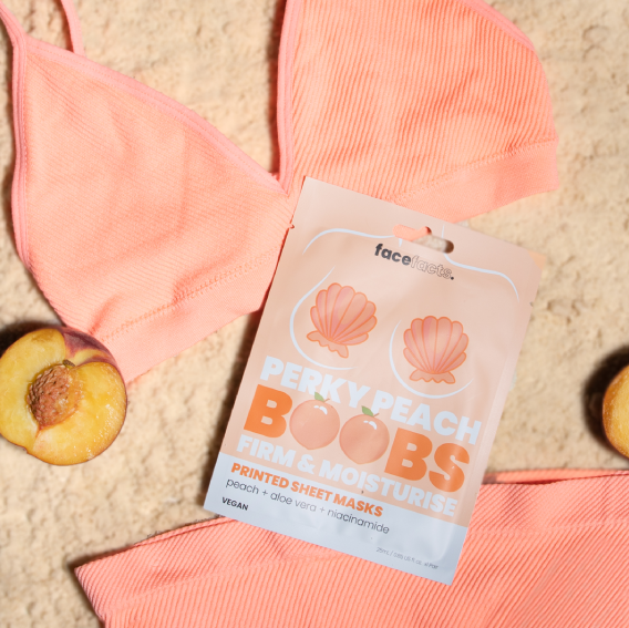 Perky Peach Boob Printed Sheet Masks
