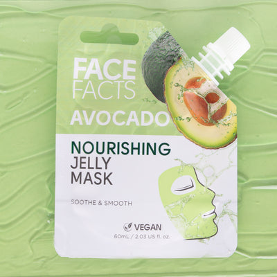 Nourishing Avocado Jelly Face Mask