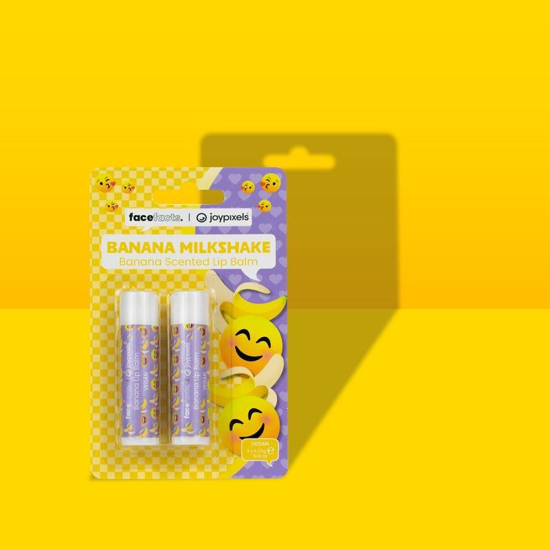 Joy Pixels Banana Milkshake Lip Balm