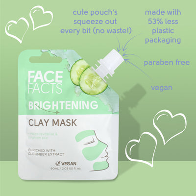 Brightening Cucumber Whipped Kaolin Clay Face Mask