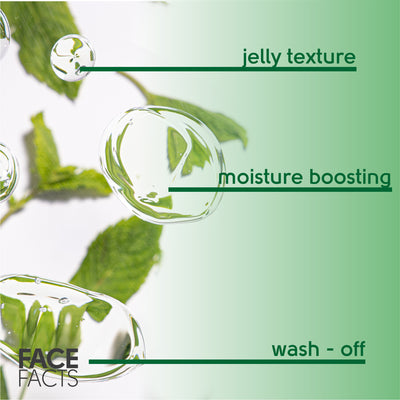 Brightening Green Tea Jelly Wash-Off Face Mask