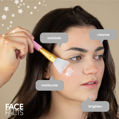 Brightening Silver Glitter Peel-Off Face Mask