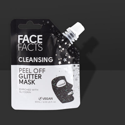 Cleansing Black Glitter Peel-Off Face Mask