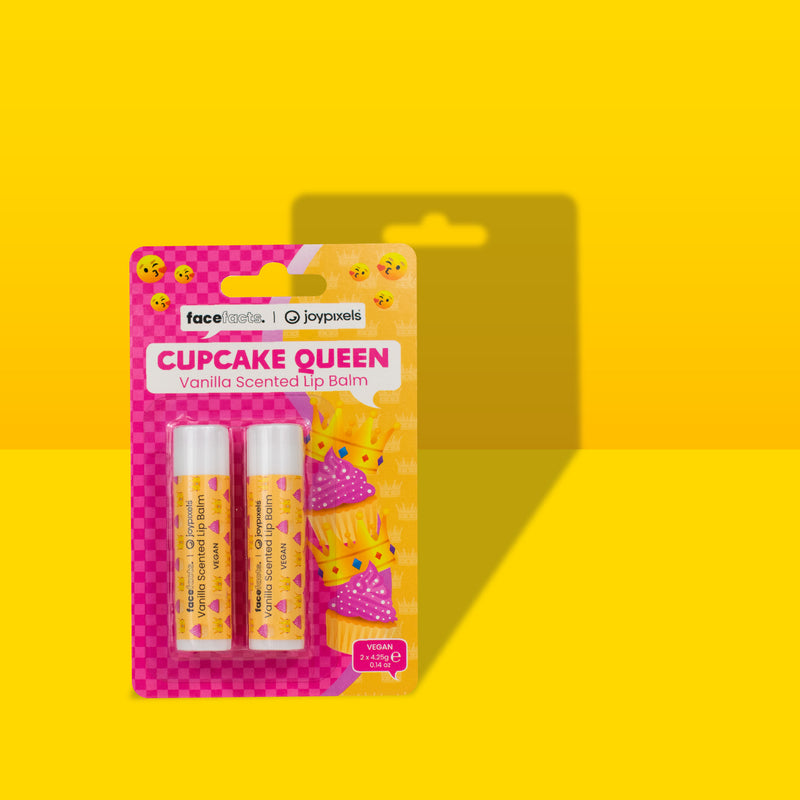 Joy Pixels Cupcake Queen Vanilla Lip Balm