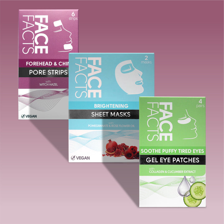 Face Facts Witch Hazel Cleansing Forehead & Chin Strips